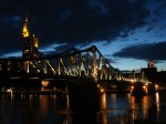 Podul de Fier, noaptea